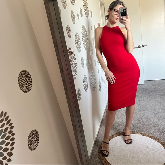 Zara | Dresses | Zara Ribbed Tank Midi 